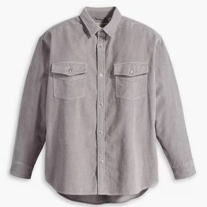 TWO-POCKET CORDUROY SHIRT SILVERTAB™